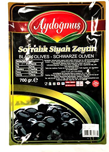 Aydogmus Musta oliivit 700g